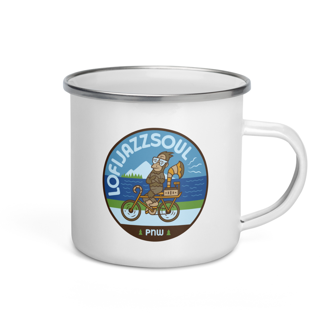 Lofijazzsoul Enamel Mug