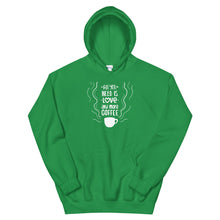 Load image into Gallery viewer, More Coffee Unisex Hoodie
