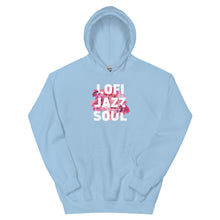Load image into Gallery viewer, Pedals Lofijazzsoul Unisex Hoodie
