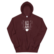 Load image into Gallery viewer, More Coffee Unisex Hoodie

