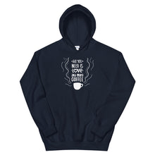 Load image into Gallery viewer, More Coffee Unisex Hoodie
